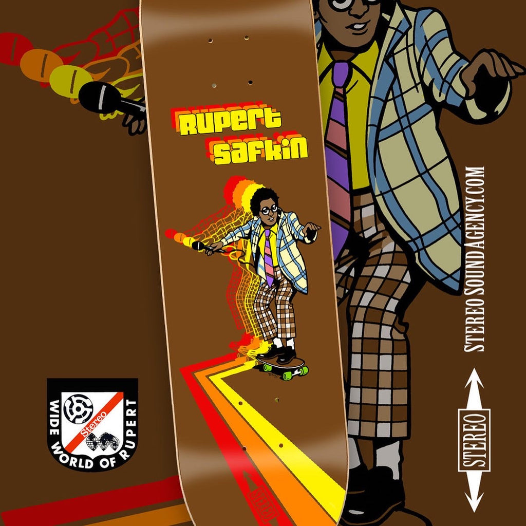 Chris Pastras "Rupert Sakfin" Deck - Multiple Sizes