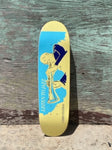 CLASSIC 90s SMALL EGG/FOOTBALL SHAPE: Chris Pastras "Listen To Jazz" 8.25"
