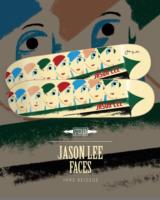 Jason Lee "Faces" 1993 Reissue