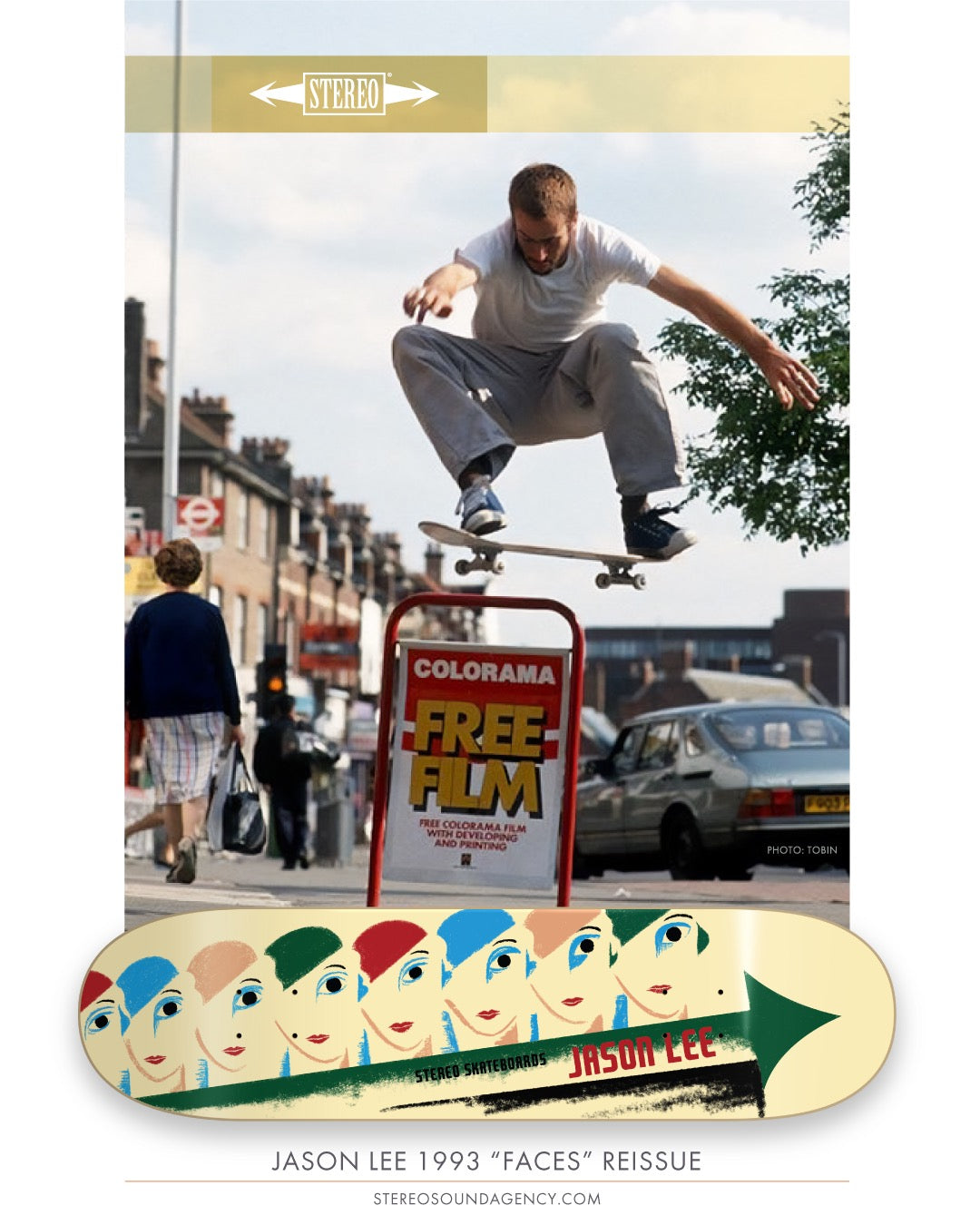 Jason Lee "Faces" 1993 Reissue