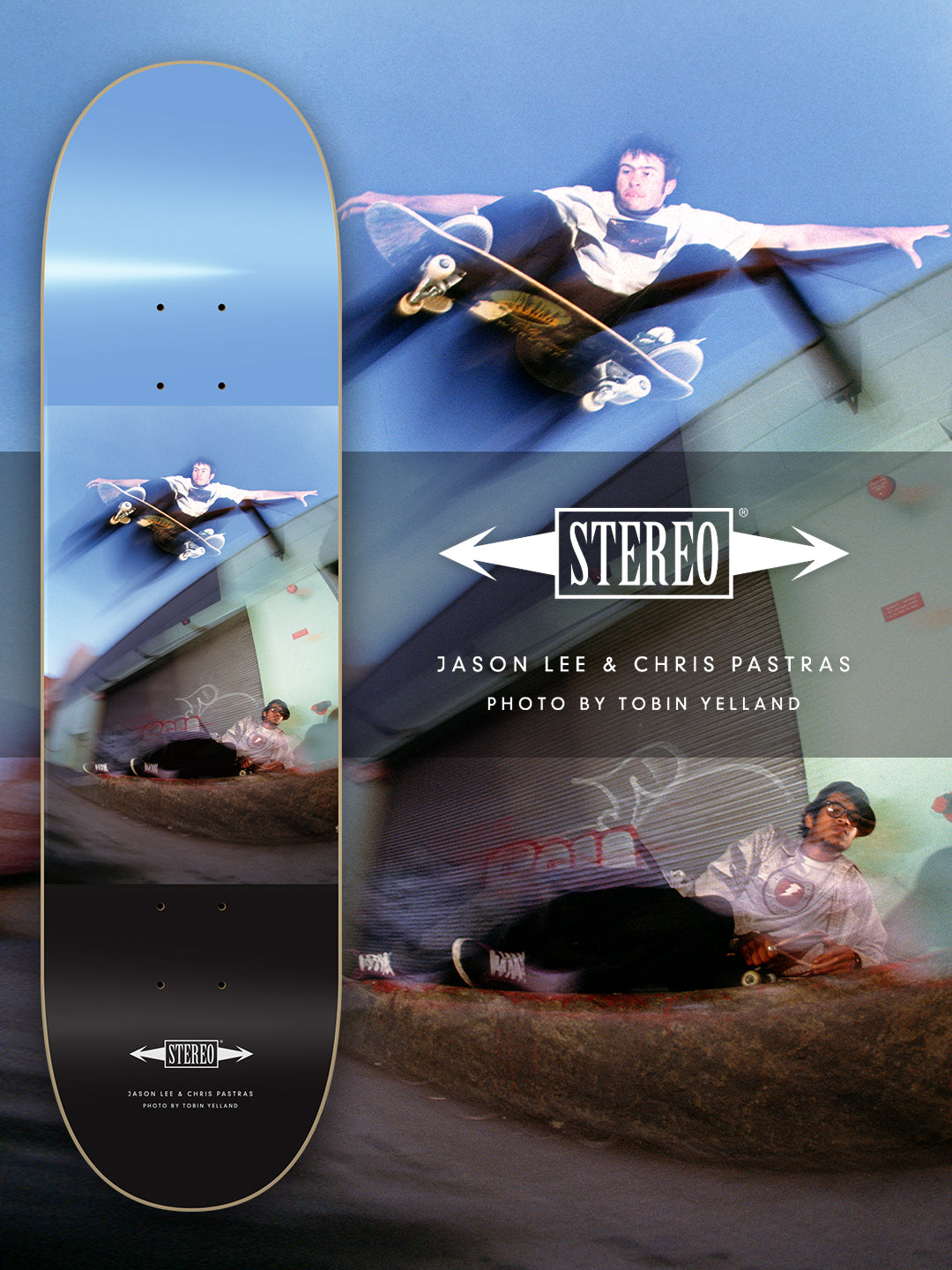 Commemorative 1994 "Third and Townsend" deck, 8.25" & 8.38”