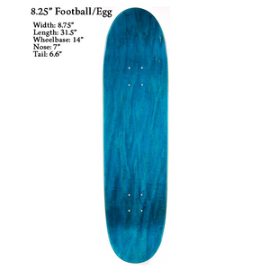 CLASSIC 90s SMALL EGG/FOOTBALL SHAPE: Chris Pastras "Listen To Jazz" 8.25"