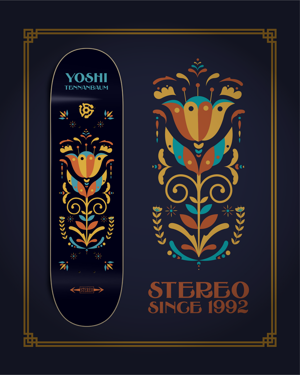 Yoshi Tennanbaum Floral Deck  Pre-Order