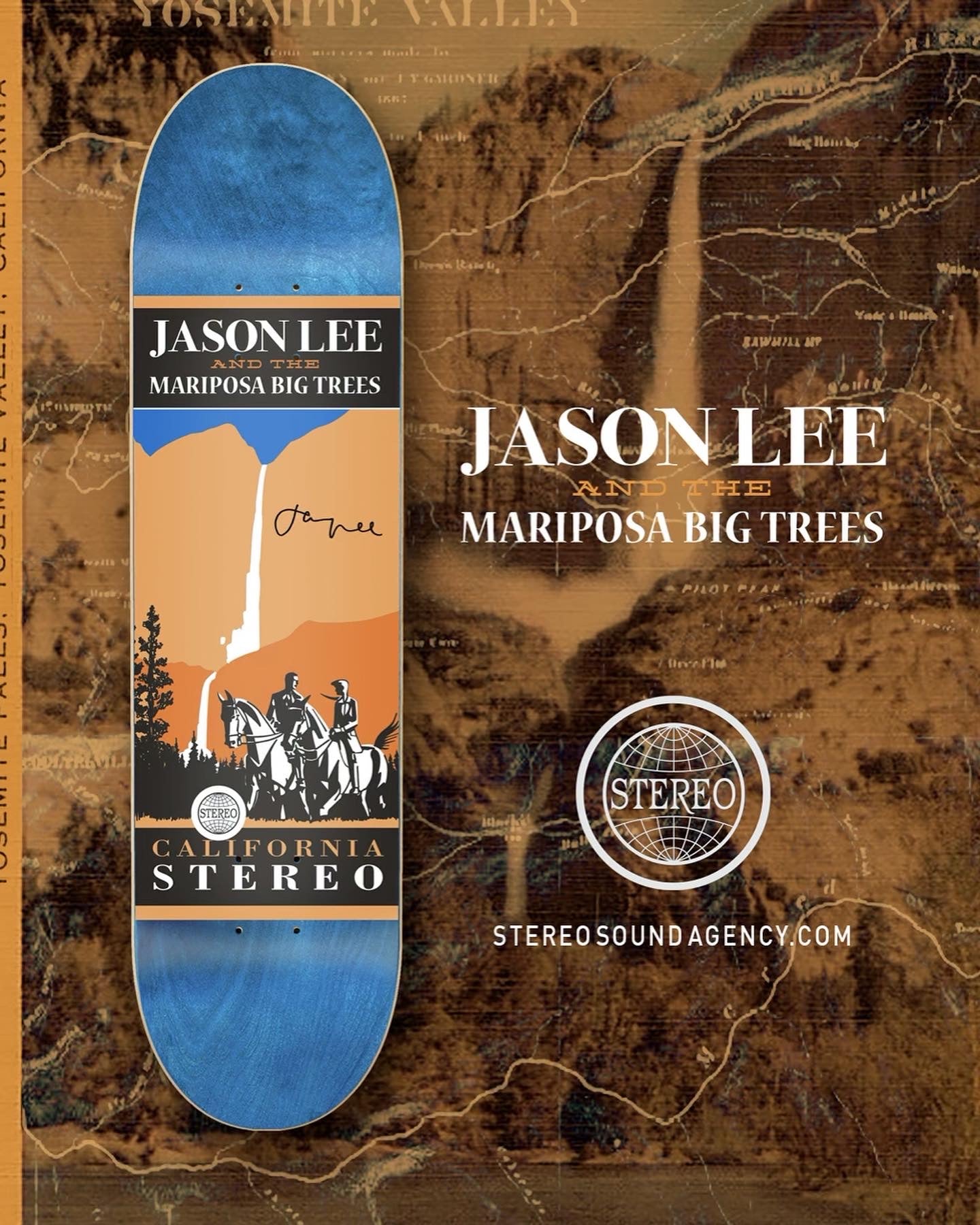 Vintage Vinyl: SIGNED Jason Lee "Mariposa" 8.125"