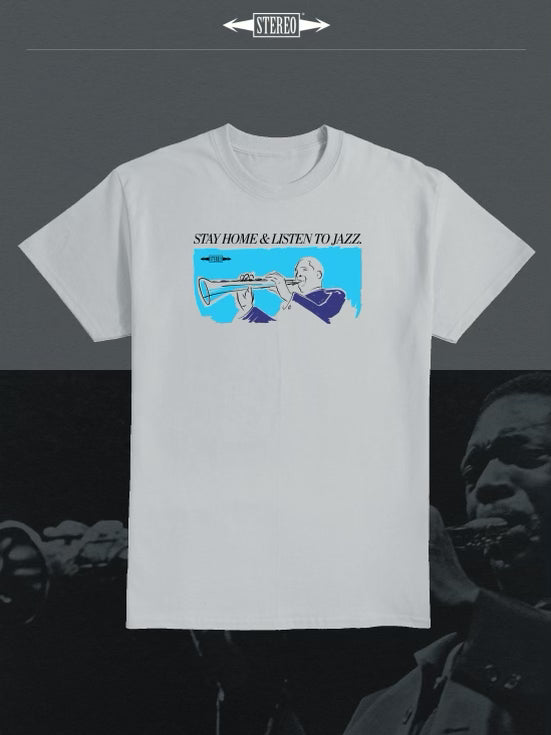 LIMITED RUN: Stay Home & Listen To Jazz: Ice Grey