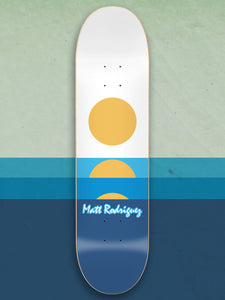 1993  Reissue of Matt Rodriguez' "Sun" board 8.25"