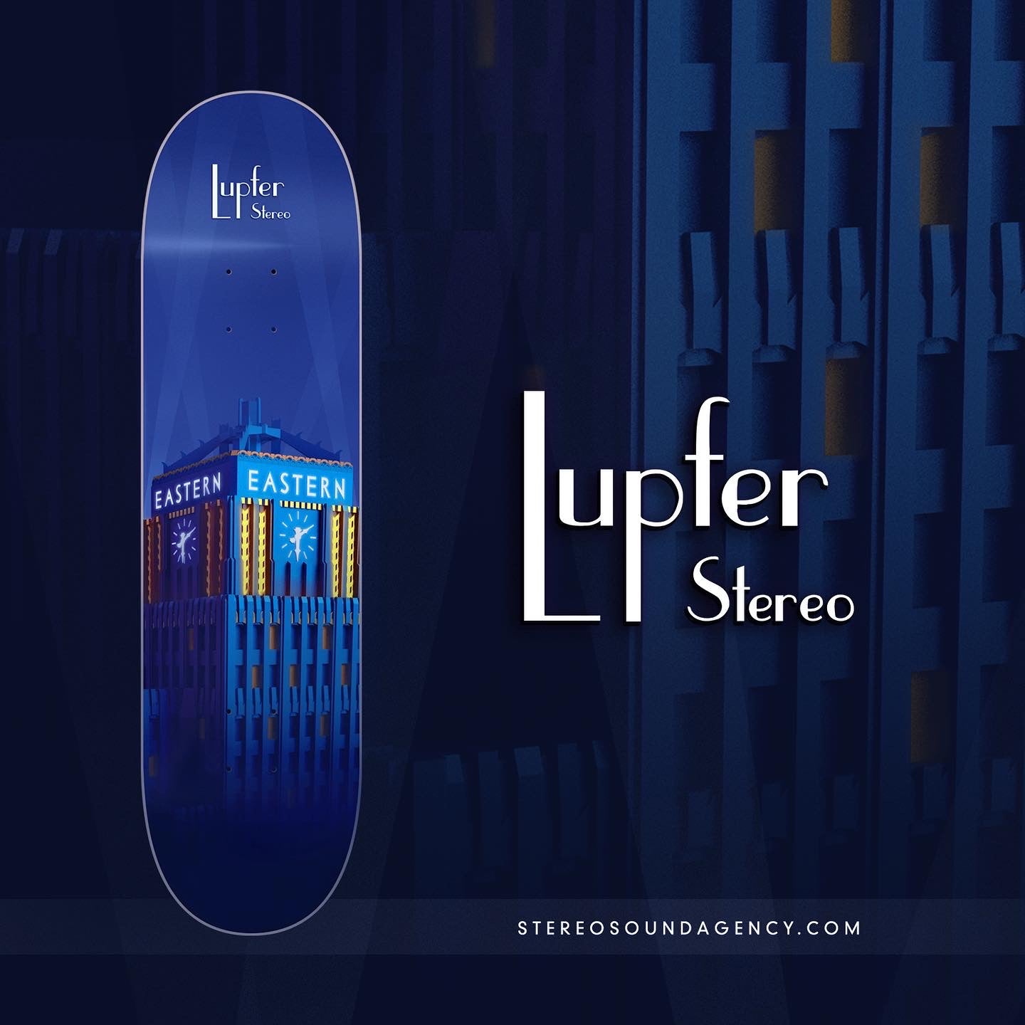 AVAILABLE NOW: John Lupfer "Eastern Columbia" PRO MODEL 8.25"
