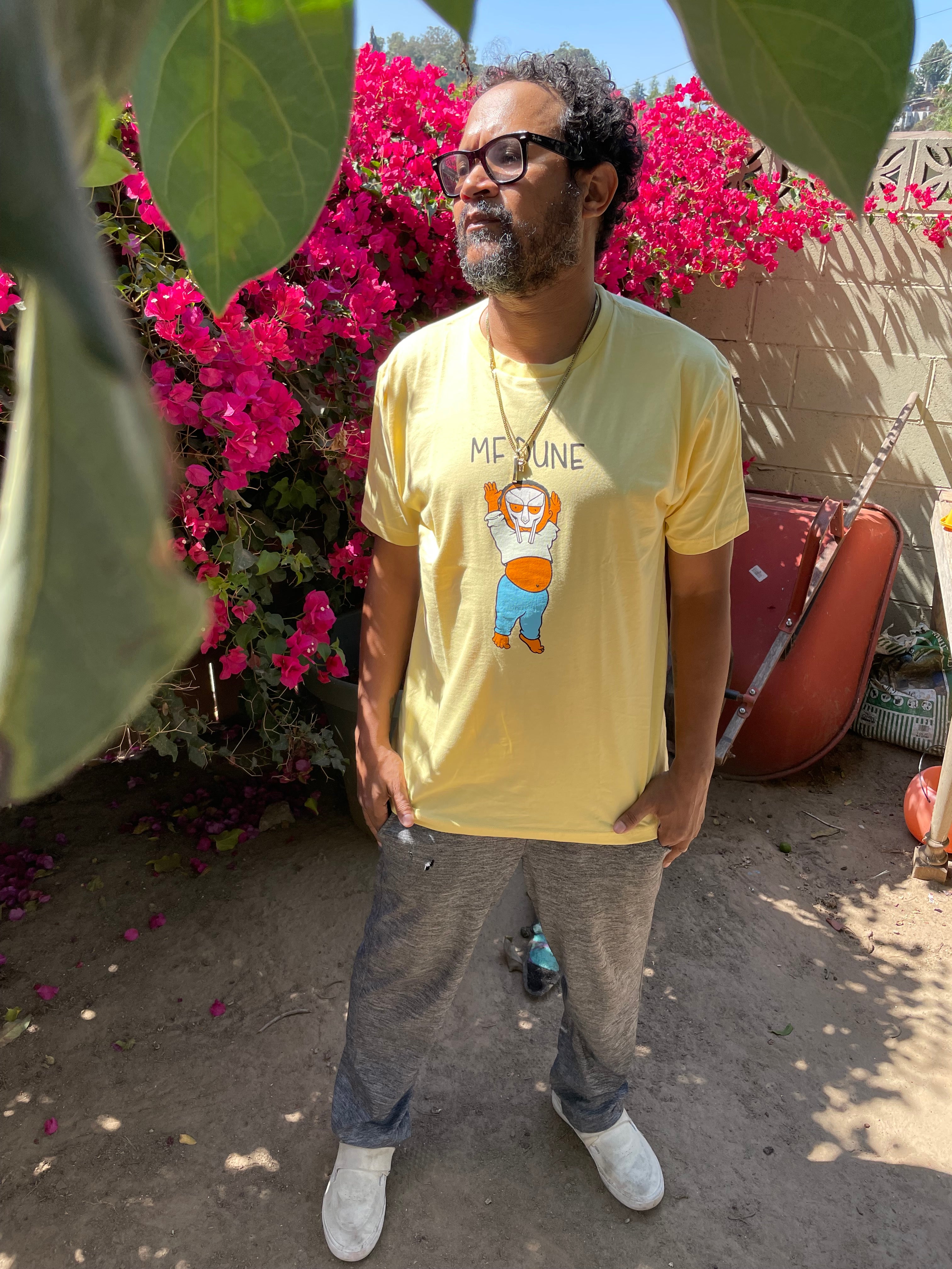 SALE - MF DUNE Canary Yellow 100% Cotton Tee