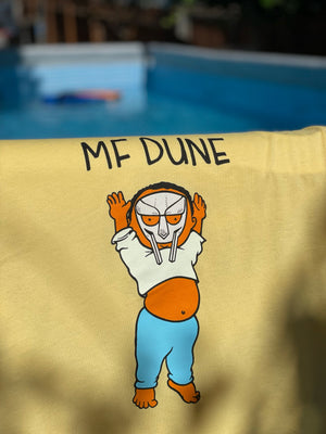 SALE - MF DUNE Canary Yellow 100% Cotton Tee