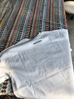 SALE - MF DUNE 100% White Organic Cotton Tee