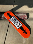 Stereo Classic Orange "Arrows" Multiple Sizes