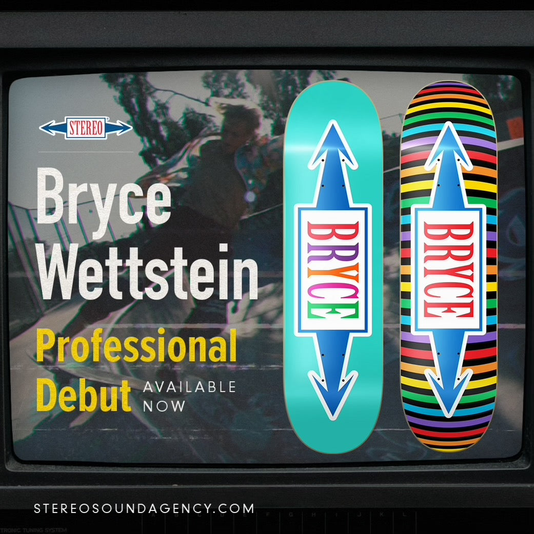 AVAILABLE NOW: Bryce Wettstein "Arrows" PRO MODEL 8.0”