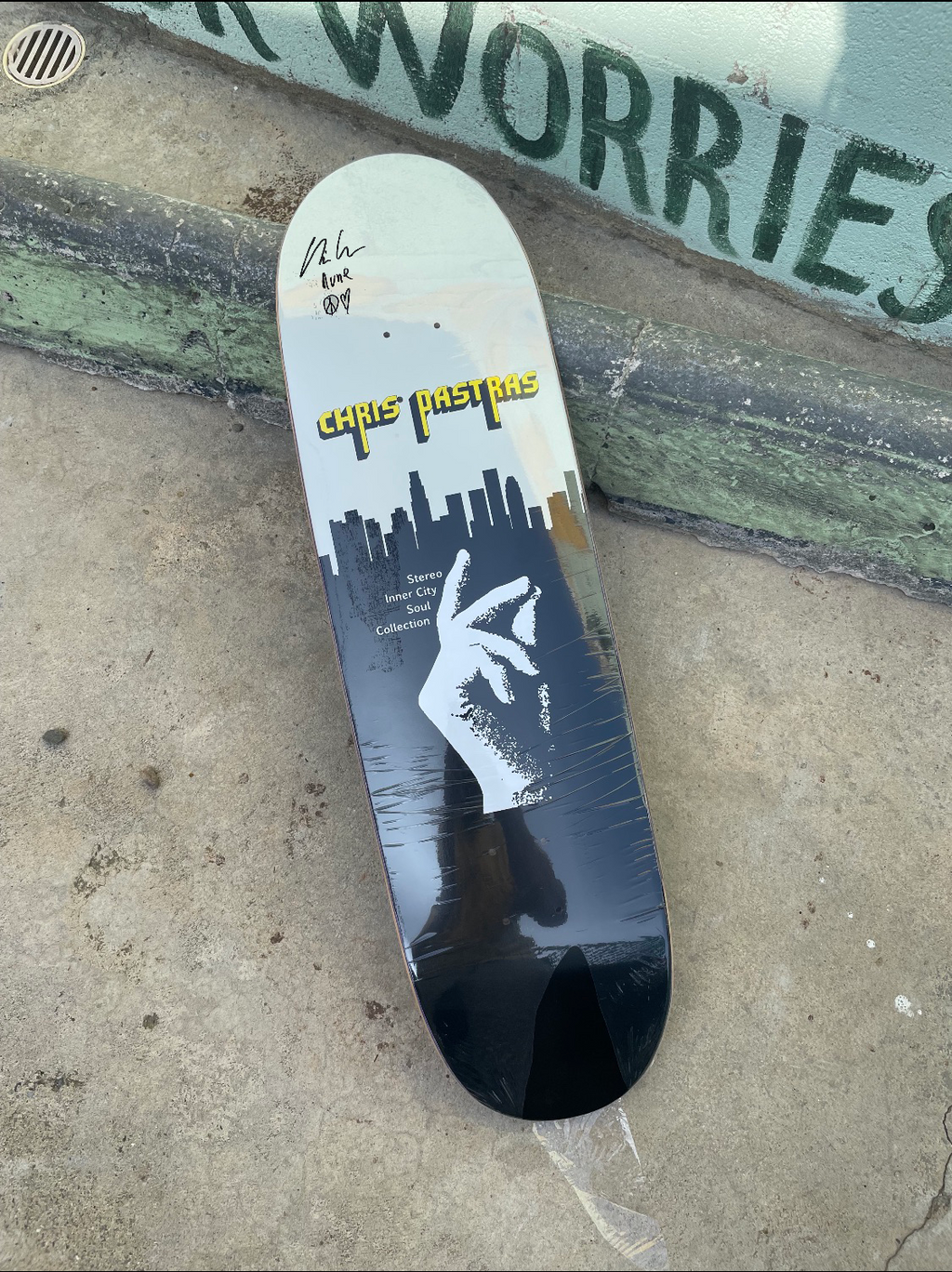 SIGNED 1994 Reissue, Chris Pastras "Inner City Soul" 8.5"