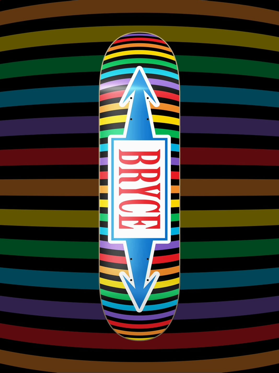 AVAILABLE NOW: Bryce Wettstein "Colorwaves" PRO MODEL 8.25"
