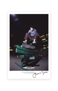 Jason Lee Signed "Union Square" 11" x 17" Poster, SF, CA 1994.