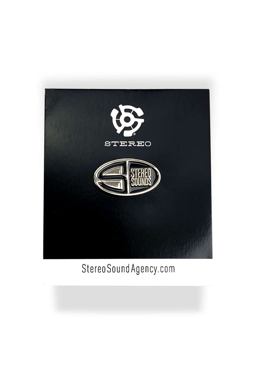 Stereo Sounds Enamel Pin