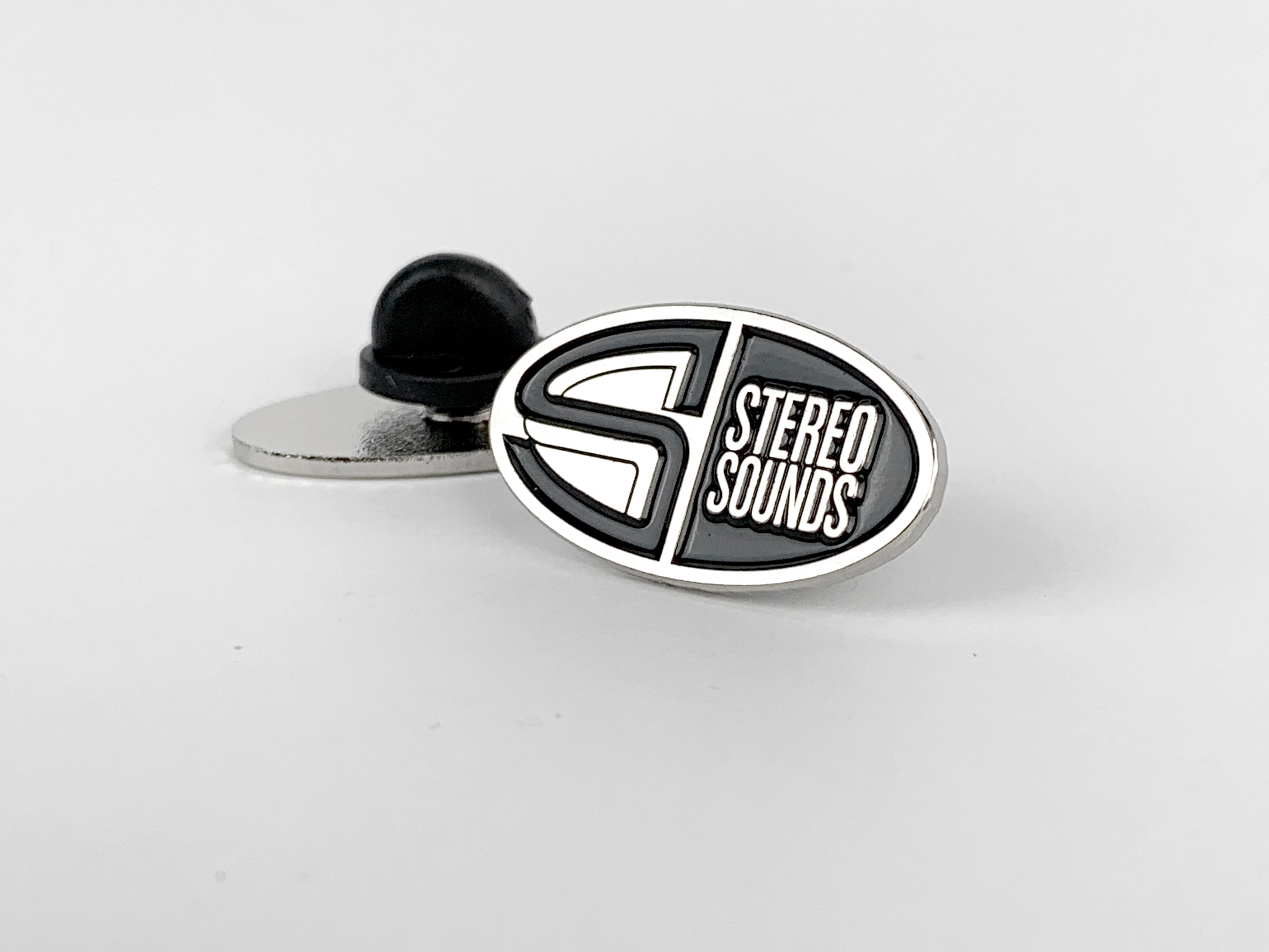 Stereo Sounds Enamel Pin